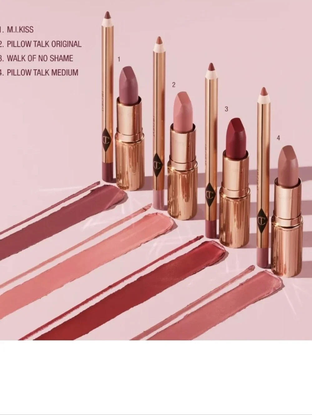 Charlotte Tilbury Matte Revolution Lipstick: Gracefully Pink, .12oz (FS), New